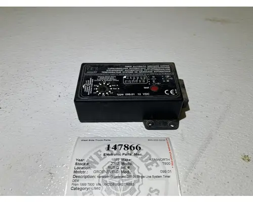 GROENEVELD 099.01 Electronic Parts, Misc.