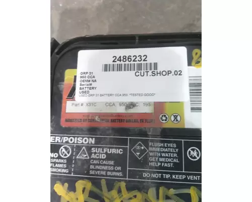 GRP 31 950 CCA BATTERY