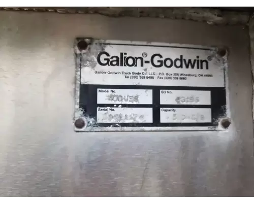 Galion-Godwin 10FT Body  Bed