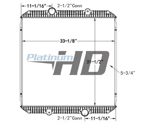 Radiator GILLIG CITY TRANSIT BUS LKQ Wholesale Truck Parts