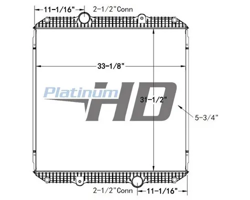 Radiator GILLIG CITY TRANSIT BUS LKQ Plunks Truck Parts And Equipment - Jackson