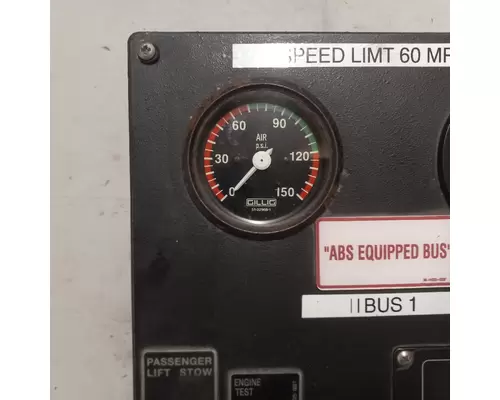 Gillig Low Floor Bus Instrument Panel