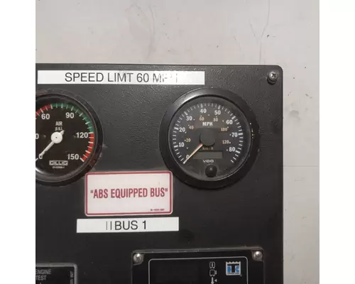 Gillig Low Floor Bus Instrument Panel