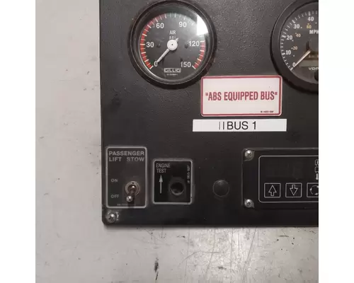 Gillig Low Floor Bus Instrument Panel