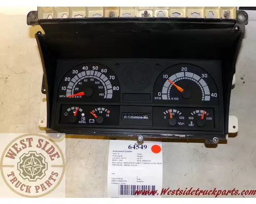 Instrument Cluster GM 25081270 West Side Truck Parts