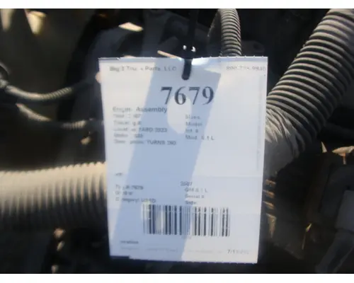Engine Assembly GM 8.1 L Big 3 Truck Parts, LLC