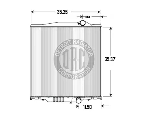 Radiator GMC/VOLVO/WHITE VNL200 Valley Heavy Equipment