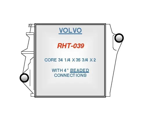 Intercooler GMC/VOLVO/WHITE VNL660 Valley Heavy Equipment