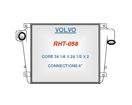 Intercooler GMC/VOLVO/WHITE WIA Valley Heavy Equipment
