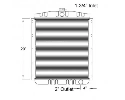 Radiator GMC C3500HD LKQ Heavy Truck Maryland
