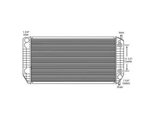 Radiator GMC C4500 LKQ Western Truck Parts