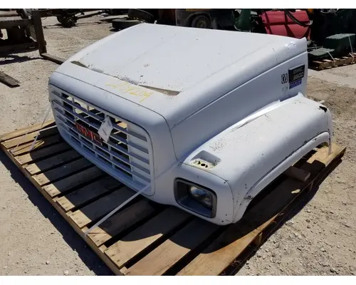 Hood GMC C6500 1995-2002 LKQ Geiger Truck Parts