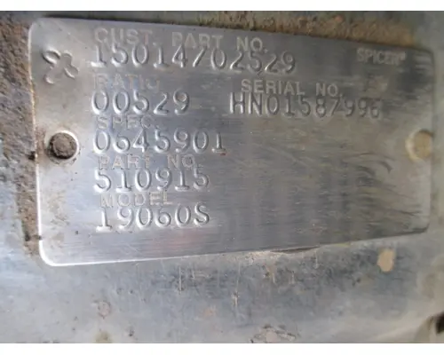 Differential Assembly (Rear, Rear) GMC C7500 DTI Trucks