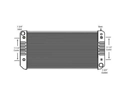 Radiator GMC C8500 LKQ Wholesale Truck Parts