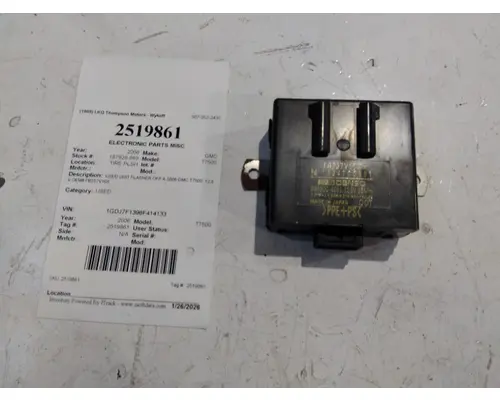 Electronic Parts, Misc. GMC T7500 LKQ Thompson Motors - Wykoff