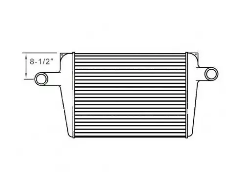 Charge Air Cooler (ATAAC) GMC TOPKICK C7000 LKQ Wholesale Truck Parts