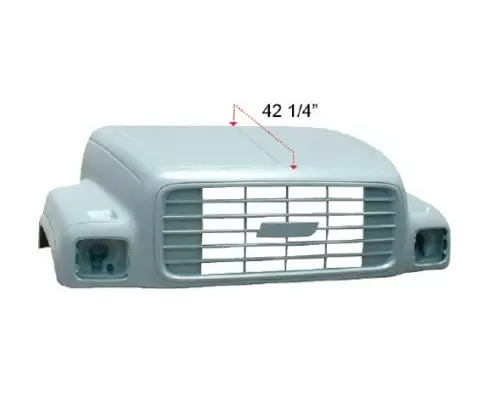 Hood GMC W3500 LKQ Evans Heavy Truck Parts