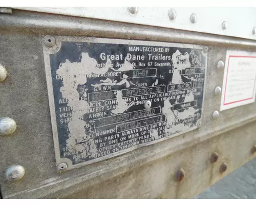  GREAT DANE VAN TRAILER LKQ Thompson Motors - Wykoff