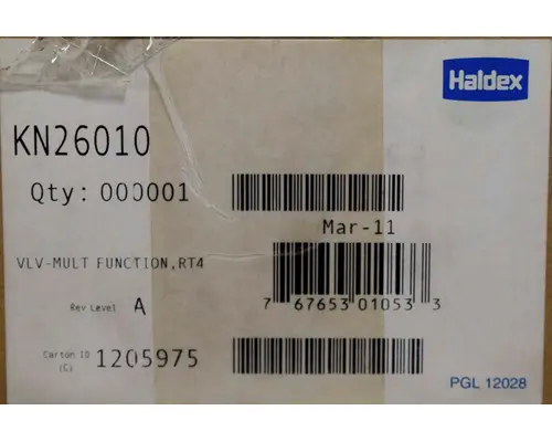 HALDEX  Brake Proportioning Valve