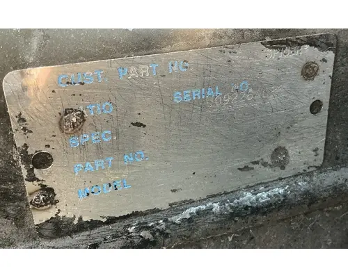 HENDRICKSON HAULMAAX Cutoff Tandem Axle