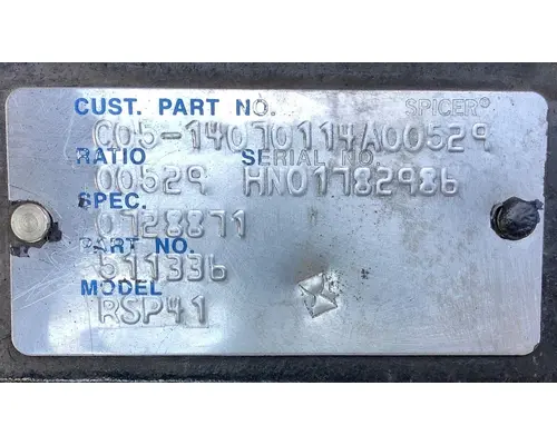 HENDRICKSON HAULMAAX Cutoff Tandem Axle