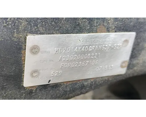 HENDRICKSON HAULMAAX Tandem Cutoffs