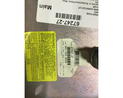 HENDRICKSON PRIMAAX AIR SPRINGAIR BAG