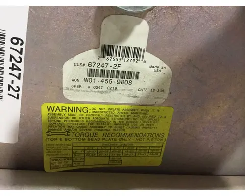 HENDRICKSON PRIMAAX AIR SPRINGAIR BAG