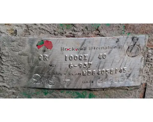 HENDRICKSON RS380 Tandem Cutoffs