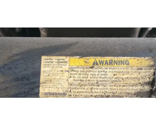 HENDRICKSON STK120 (NXT) Axle Assembly, Front (Steer)