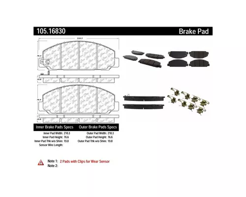 HINO 195 Brake Shoes