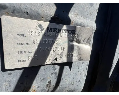 HINO 268 Axle Assembly, Rear