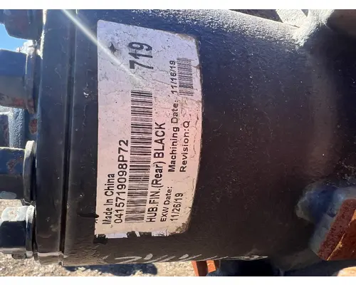 HINO 268 Axle Assembly, Rear