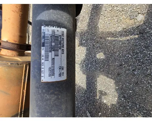 HINO 268 Drive Shaft, Rear