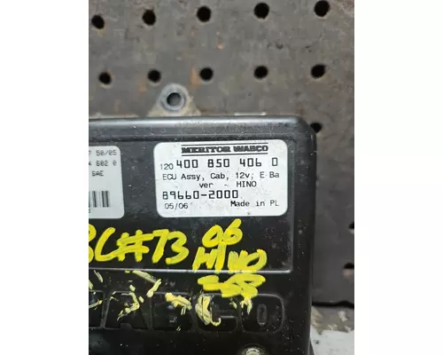 HINO 268 ECM (Brake & ABS)