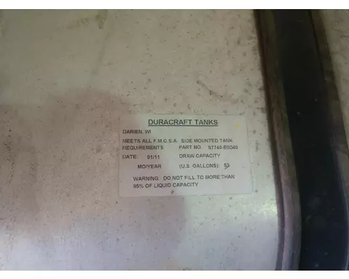 HINO 268 Fuel Tank