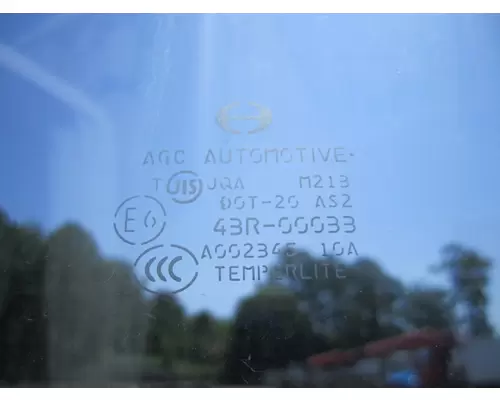 HINO 268 GLASS, DOOR, FRONT