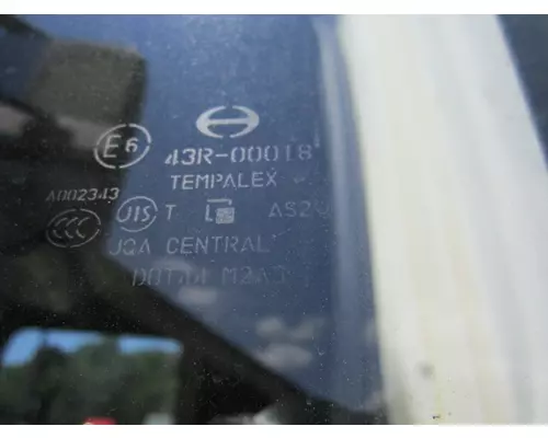 HINO 268 GLASS, DOOR, FRONT