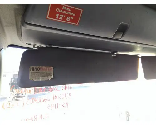 HINO 268 INTERIOR SUN VISOR