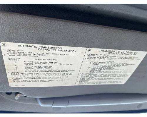 HINO 268 Interior Sun Visor