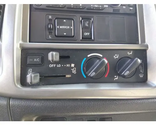 HINO 268 TEMPERATURE CONTROL