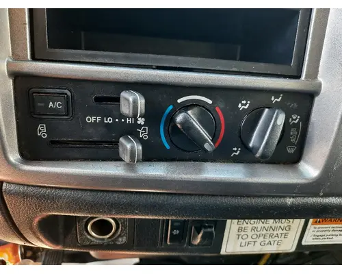 HINO 268 TEMPERATURE CONTROL