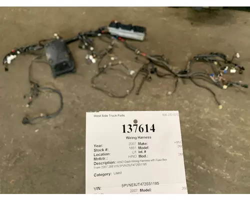 HINO 268 Wiring Harness