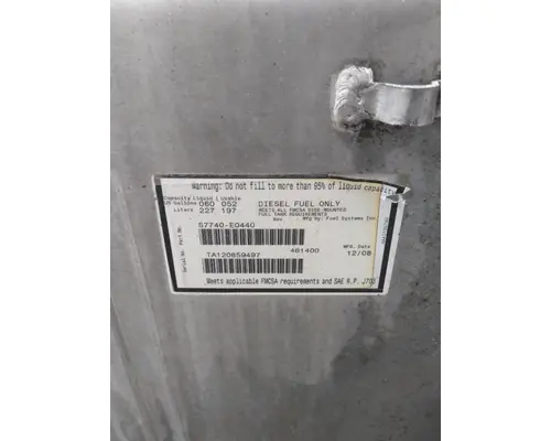 HINO 338 2006-2010 FUEL TANK