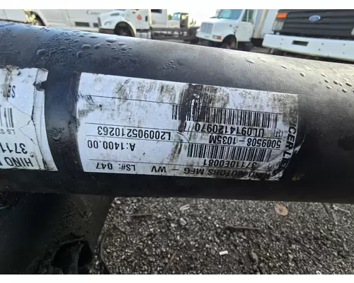 HINO 338 Drive Shaft, Rear
