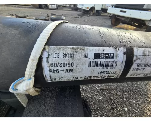 HINO 338 Drive Shaft, Rear