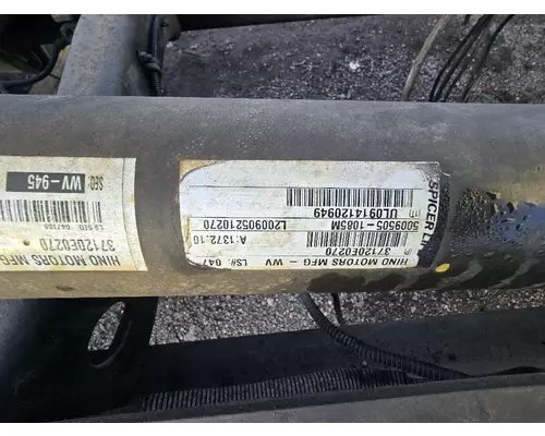 HINO 338 Drive Shaft, Rear