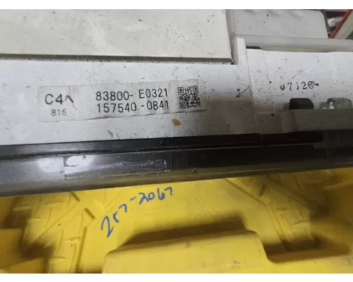 HINO 338 Instrument Cluster