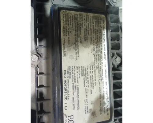 HINO J05E-TP ENGINE ASSEMBLY