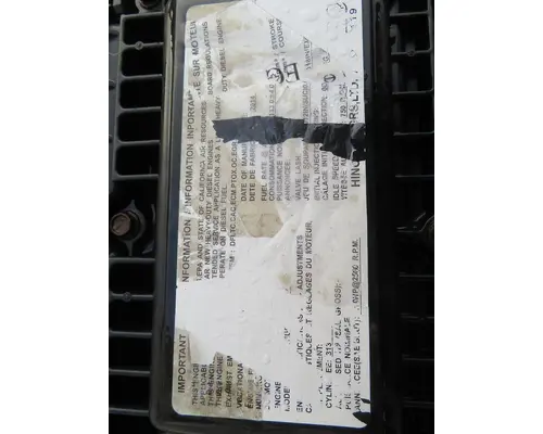 HINO J05E-TP Engine Assembly